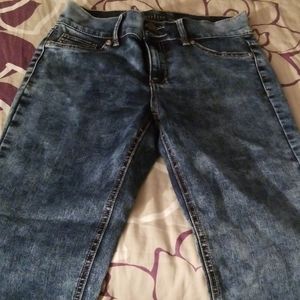 High waisted Stone Washed Jeggings